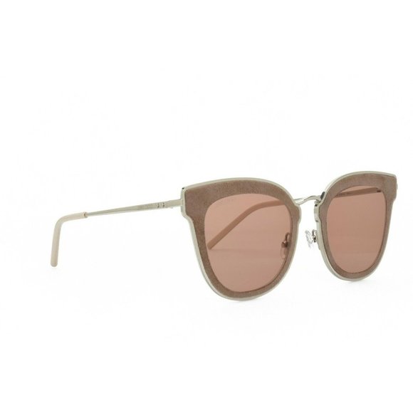 JIMMY CHOO NILE/S S0J 2M Silver Beige-Brown Pink Anti-Reflection 63mm main image 6